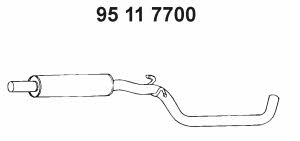 Eberspaecher 95 11 7700 Central silencer 95117700: Buy near me in Poland at 2407.PL - Good price!