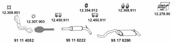 Eberspaecher 16_74 Exhaust system 1674: Buy near me in Poland at 2407.PL - Good price!