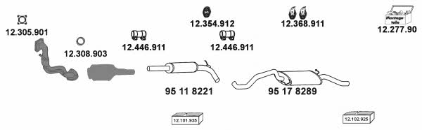 Eberspaecher 16_89 Exhaust system 1689: Buy near me in Poland at 2407.PL - Good price!