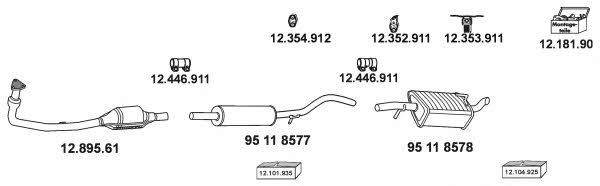  16_9 Exhaust system 169: Buy near me in Poland at 2407.PL - Good price!