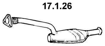 Eberspaecher 17.1.26 Catalytic Converter 17126: Buy near me in Poland at 2407.PL - Good price!