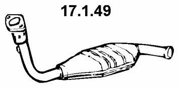 Eberspaecher 17.1.49 Catalytic Converter 17149: Buy near me at 2407.PL in Poland at an Affordable price!