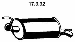 Eberspaecher 17.3.32 Глушитель, задняя часть 17332: Отличная цена - Купить в Польше на 2407.PL!