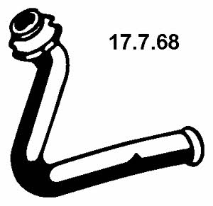 Eberspaecher 17.7.68 Exhaust pipe 17768: Buy near me in Poland at 2407.PL - Good price!