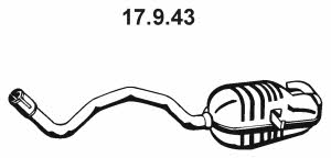 Eberspaecher 17.9.43 Глушитель, задняя часть 17943: Купить в Польше - Отличная цена на 2407.PL!