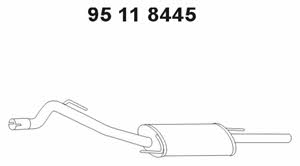 Eberspaecher 95 11 8445 Глушник, задня частина 95118445: Приваблива ціна - Купити у Польщі на 2407.PL!