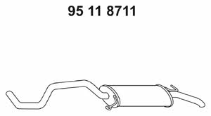 Eberspaecher 95 11 8711 End Silencer 95118711: Buy near me in Poland at 2407.PL - Good price!