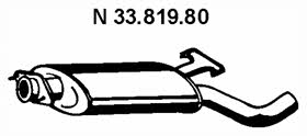 Eberspaecher 33.819.80 Глушитель, задняя часть 3381980: Отличная цена - Купить в Польше на 2407.PL!