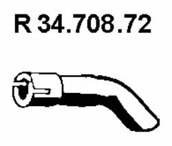 Eberspaecher 34.708.72 Exhaust pipe 3470872: Buy near me in Poland at 2407.PL - Good price!