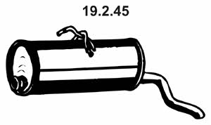 Eberspaecher 19.2.45 Глушитель, задняя часть 19245: Отличная цена - Купить в Польше на 2407.PL!
