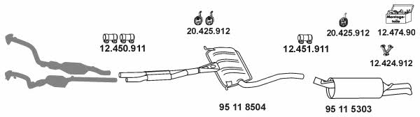 Eberspaecher 20_021 Exhaust system 20021: Buy near me in Poland at 2407.PL - Good price!