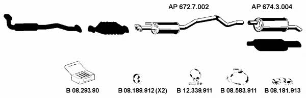 Eberspaecher AP_2201 Abgasanlage AP2201: Kaufen Sie zu einem guten Preis in Polen bei 2407.PL!