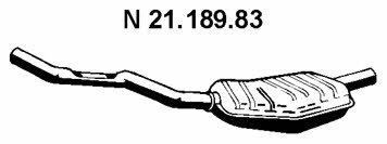 Eberspaecher 21.189.83 End Silencer 2118983: Buy near me at 2407.PL in Poland at an Affordable price!