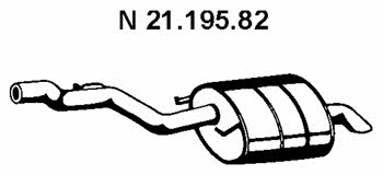 Eberspaecher 21.195.82 Tłumik, część tylna 2119582: Dobra cena w Polsce na 2407.PL - Kup Teraz!