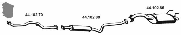 Eberspaecher 442083 Abgasanlage 442083: Kaufen Sie zu einem guten Preis in Polen bei 2407.PL!