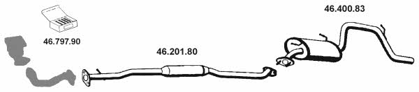 Eberspaecher 462022 Abgasanlage 462022: Kaufen Sie zu einem guten Preis in Polen bei 2407.PL!