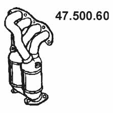 Eberspaecher 47.500.60 Catalytic Converter 4750060: Buy near me in Poland at 2407.PL - Good price!