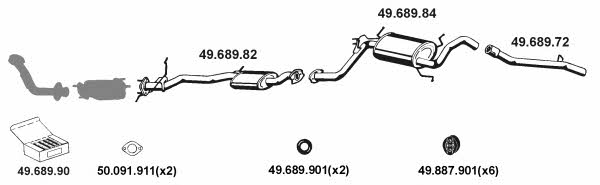 Eberspaecher 492029 Exhaust system 492029: Buy near me at 2407.PL in Poland at an Affordable price!