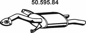 Eberspaecher 50.595.84 Tłumik, część tylna 5059584: Dobra cena w Polsce na 2407.PL - Kup Teraz!