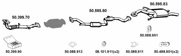 Eberspaecher 502003 Exhaust system 502003: Buy near me at 2407.PL in Poland at an Affordable price!