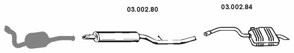 Eberspaecher 032189 Система выпуска отработаных газов 032189: Купить в Польше - Отличная цена на 2407.PL!