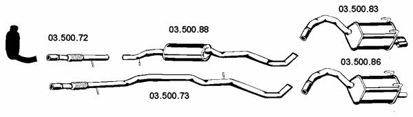 Eberspaecher 032187 Exhaust system 032187: Buy near me at 2407.PL in Poland at an Affordable price!
