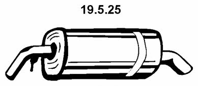 Eberspaecher 19.5.25 End Silencer 19525: Buy near me in Poland at 2407.PL - Good price!