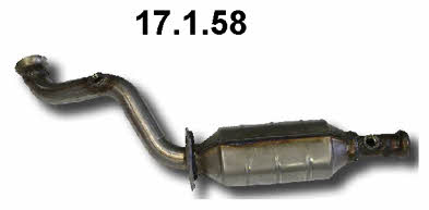 Eberspaecher 17.1.58 Catalytic Converter 17158: Buy near me in Poland at 2407.PL - Good price!