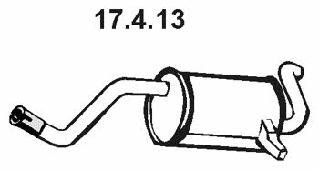 Eberspaecher 17.4.13 Глушитель, задняя часть 17413: Отличная цена - Купить в Польше на 2407.PL!