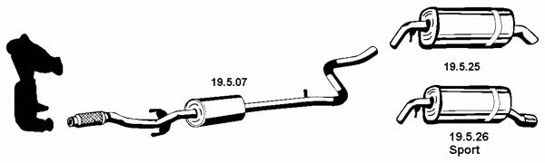 Eberspaecher 262040 Exhaust system 262040: Buy near me at 2407.PL in Poland at an Affordable price!