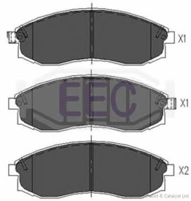 EEC BRP1228 Klocki hamulcowe, zestaw BRP1228: Dobra cena w Polsce na 2407.PL - Kup Teraz!