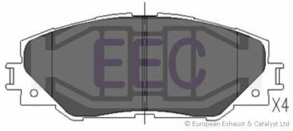 EEC BRP1592 Brake Pad Set, disc brake BRP1592: Buy near me in Poland at 2407.PL - Good price!