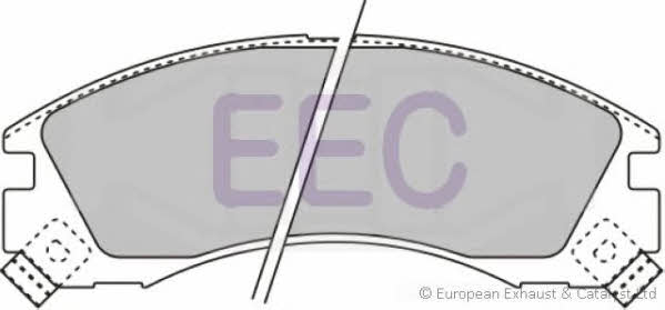 EEC BRP0781 Тормозные колодки дисковые, комплект BRP0781: Отличная цена - Купить в Польше на 2407.PL!