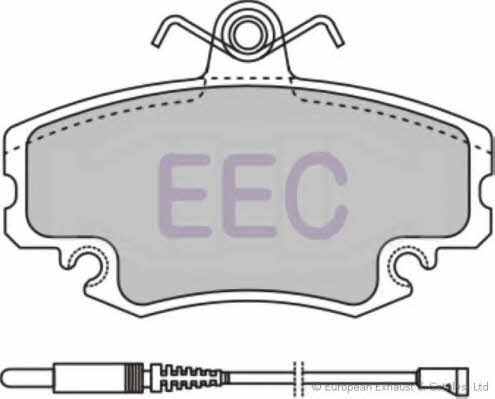 EEC BRP0810 Тормозные колодки дисковые, комплект BRP0810: Отличная цена - Купить в Польше на 2407.PL!
