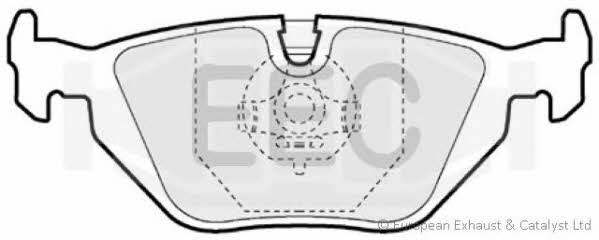 EEC BRP0856 Brake Pad Set, disc brake BRP0856: Buy near me in Poland at 2407.PL - Good price!