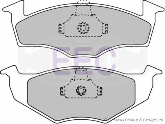 EEC BRP0933 Гальмівні колодки, комплект BRP0933: Приваблива ціна - Купити у Польщі на 2407.PL!