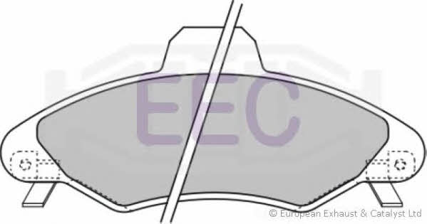 EEC BRP1021 Brake Pad Set, disc brake BRP1021: Buy near me in Poland at 2407.PL - Good price!