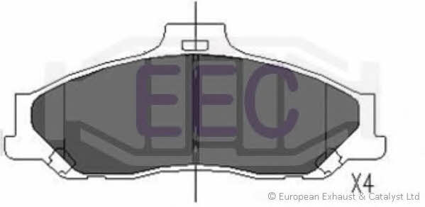 EEC BRP1149 Гальмівні колодки, комплект BRP1149: Приваблива ціна - Купити у Польщі на 2407.PL!