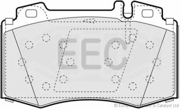 EEC BRP1153 Brake Pad Set, disc brake BRP1153: Buy near me in Poland at 2407.PL - Good price!
