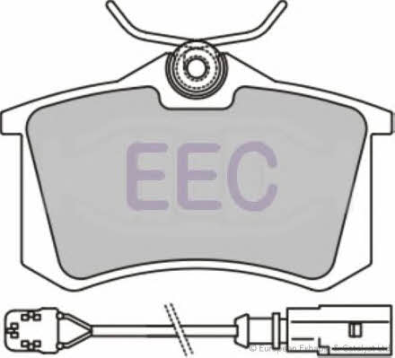 EEC BRP1157 Brake Pad Set, disc brake BRP1157: Buy near me in Poland at 2407.PL - Good price!