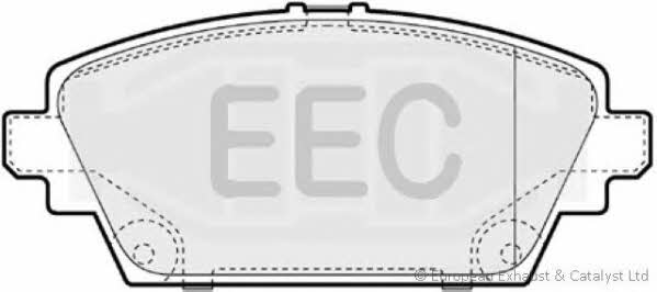 EEC BRP1170 Brake Pad Set, disc brake BRP1170: Buy near me in Poland at 2407.PL - Good price!