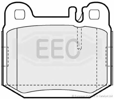 EEC BRP1193 Brake Pad Set, disc brake BRP1193: Buy near me in Poland at 2407.PL - Good price!