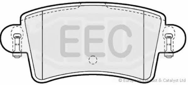EEC BRP1197 Brake Pad Set, disc brake BRP1197: Buy near me in Poland at 2407.PL - Good price!