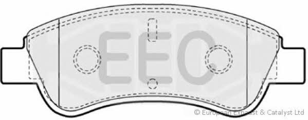 EEC BRP1198 Тормозные колодки дисковые, комплект BRP1198: Отличная цена - Купить в Польше на 2407.PL!