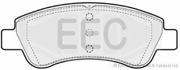 EEC BRP1216 Brake Pad Set, disc brake BRP1216: Buy near me in Poland at 2407.PL - Good price!