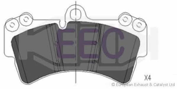 EEC BRP1317 Klocki hamulcowe, zestaw BRP1317: Dobra cena w Polsce na 2407.PL - Kup Teraz!