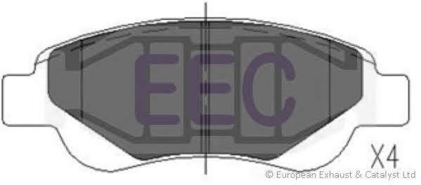 EEC BRP1460 Тормозные колодки дисковые, комплект BRP1460: Отличная цена - Купить в Польше на 2407.PL!