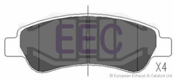 EEC BRP1589 Гальмівні колодки, комплект BRP1589: Приваблива ціна - Купити у Польщі на 2407.PL!