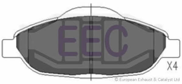 EEC BRP1609 Brake Pad Set, disc brake BRP1609: Buy near me in Poland at 2407.PL - Good price!