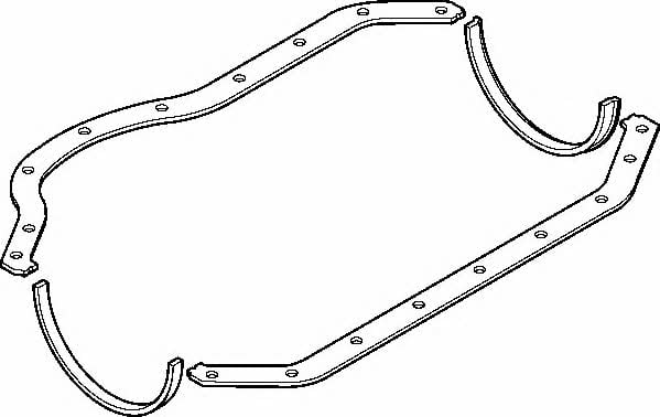 Elring 088.863 Прокладка масляного поддона 088863: Отличная цена - Купить в Польше на 2407.PL!